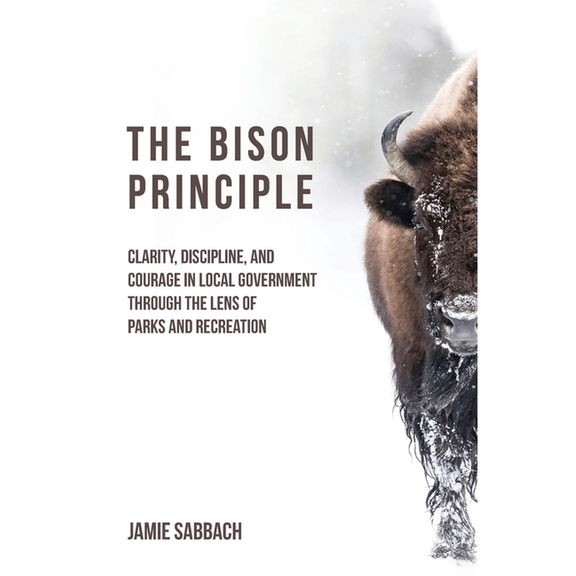 The Bison Principle: Clarity, Discipline, and Courage in Local Government-Through the Lens of Parks and Recreation, (Hardcover)