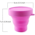 thumbnail image 5 of Collapsible Silicone Cup Folding Sterilization Cup for Menstrual Cups and Storage of Your Diva Cup null none, 5 of 5