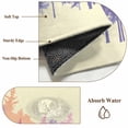 thumbnail image 6 of Watercolor Forest Silhouette Round Area Rug 4Ft Washable Circle Rugs for Bedroom Dining Room, Retro Abstract Forest Trees Cream Non-Slip Carpet Floor Mats Indoor Outdoor Carpet Runner Home Decor, 6 of 8