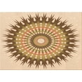 thumbnail image 1 of Ahgly Company Indoor Rectangle Patterned Khaki Gold Area Rugs, 8' x 10', 1 of 6