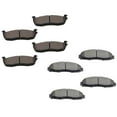thumbnail image 2 of CCIYU Front Rear Ceramic Brake Pads Kits 8pcs fit for 1997-2003 for Ford F-150,2004 for Ford F-150 Heritage,2002 for Lincoln Blackwood, 2 of 5