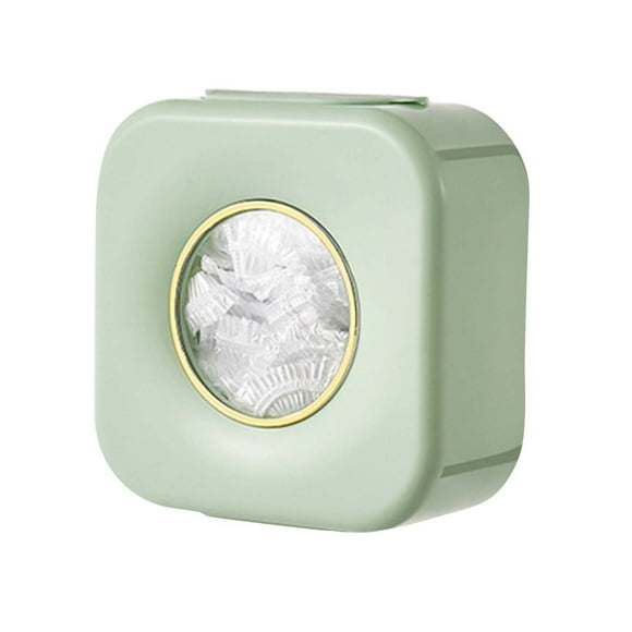 Lksixu Boîte de Rangement pour Couvercle de Pellicule Plastique, Perforation Domestique - Extracteur Mural Suspendu, Couvre-Chaussures Multifonction, Boîte de Rangement pour Pellicule Plastique de Douche, Bacs de Rangement, Organisateurs et Rangement