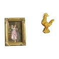 thumbnail image 1 of Marco de fotos,Soporte para marco de fotos de resina,colgador de tarjetas,Escultura de pollo,Escultura de pollo,decoración del hogar,figura de gallo,Figura decorativa de gallo,estatua de, 1 of 8
