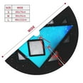 thumbnail image 2 of Lsque Geometry Dash Print Christmas Tree Skirt, Tree Skirt with Ties or Velcro, Perfect for Holiday Decorations, Halloween, and New Year-30", 2 of 7