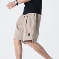 thumbnail image 3 of Floenr Mens Shorts,Men's Fashion Classic Twill Relaxed Fit Casual Wear Pocket Shorts Pants, 3 of 8