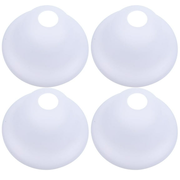 HEMOTON 4 Pcs Pendant Lamp Shade Plastic Lampshade Smooth Touch