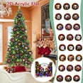 thumbnail image 5 of Countdown Sets 2025 Adorable Wreath Cat Ornament Advent Calendar Featuring 24 Printed Flat Wreath Cats for Realistic Holiday Greetings, 5 of 7