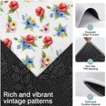 thumbnail image 3 of Pioneer Flower Floral Print Pattern Kitchen Rugs Sets Of 3,Kitchen Runner Rugs Non Skid Washable,Decorative Kitchen Floor Mats for Kitchen,Sink,Laundry,17X30 Inch + 17X47 Inch + 17X59 Inch, 3 of 6