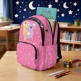 thumbnail image 3 of Jeiento Koala 17 Inch Kids School Backpack Set 4-Piece Lunch Bag Pencil Case Water Bottle Holder Lightweight Large Capacity Bookbag for Students Teens, Pink, 3 of 7