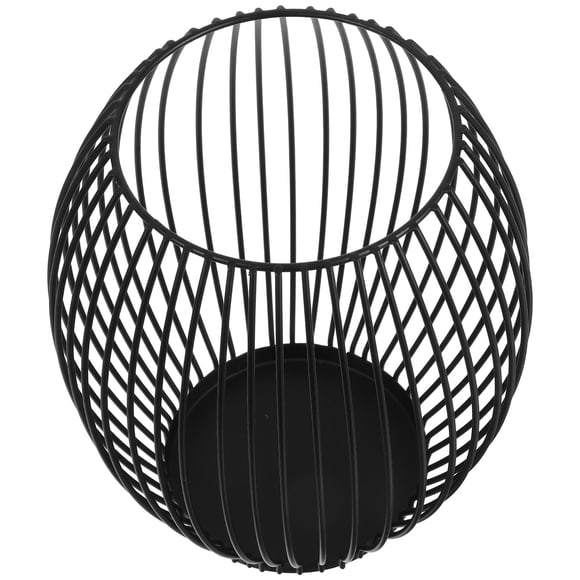 WEUVEB Cesta De Almacenamiento De Metal Para Y En Hogar