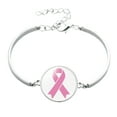 thumbnail image 1 of Cancer Awareness Bracelet for Women - Inspirational Ribbon Trinkets and Accessories Promoting Strength and Courage, 1 of 3