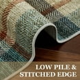 thumbnail image 4 of 9'x12' Modern Washable Area Rugs for Living Room Tartan Ultra Soft Rug for Bedroom Farmhouse Non Slip Throw Rugs for Home Office, 4 of 7