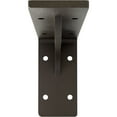 thumbnail image 3 of Ekena Millwork 2"W x 8"D x 4 1/4"H Embrey Steel Bracket, Hammered Dark Bronze, 3 of 11