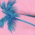 thumbnail image 7 of GUZOM Kids Boys Tropical Pink Palm Tree Print Performance Polo Shirt Quick Dry Moisture Wicking Breathable Short Sleeve Summer Casual Tops,Size 9-10 T, 7 of 7