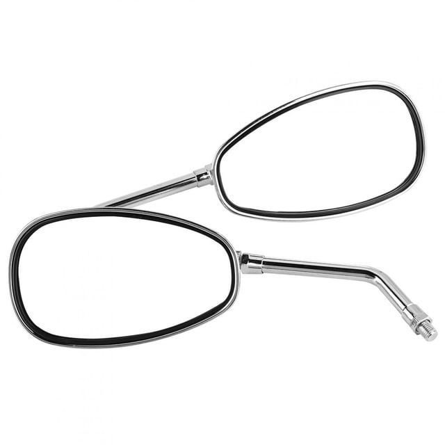 Oubit Motorcycle Rearview Mirror,2Pcs Motorcycle Motorbike Modified Rear View Side Mirrors Motorcycle Side Mirrors Crafted with Care