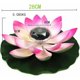 thumbnail image 4 of Lámpara solar flotante, aspecto único, loto solar ecológico para decoración de piscinas y jardines, lámpara flotante impermeable con 7 LED que cambian de color, lirios solares para exteriores, 4 of 5