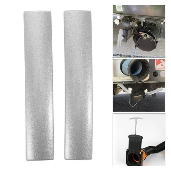 IFANLANDOR 2Pcs RV Waste Valve Handle for Traveling Sewer Hose Fittings 3.22X0.98X0.59in