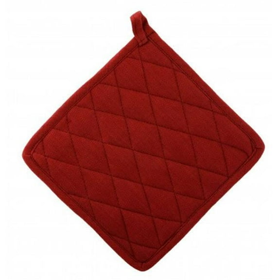 Mr. MJs Trading AG-40303S-2 Pot Holders, Burgundy - Set of 2