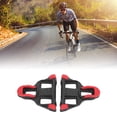 thumbnail image 4 of Bike Self Locking Pedal Cleats Set, 6 Degree Float Self Locking Cycling Pedals Cleat Antislip Comfortable Compact Simple With Screw For Safe Cycling Black Red, 4 of 8