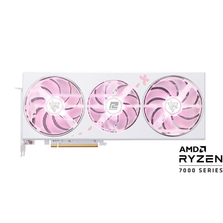PowerColor Hellhound Sakura Radeon RX 7800 XT 16GB GDDR6 PCI