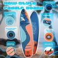 thumbnail image 6 of Quashley Inflatable Paddle Board 10'6" x 33" Wide SUP with Paddle, Pump, Backpack & Leash, 6 of 8