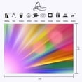 thumbnail image 3 of ABPHOTO Polyester 7x5ft Colorful Radient Backdrop Rainbow Colorful Gradient Minimalistic Photography Background and Studio Photography Backdrop Props, 3 of 5