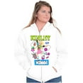 thumbnail image 4 of XOMG POP Kinley Popstar Dream Cartoon Women Plus Size Zipper Hoodie Brisco Brands 2X, 4 of 5
