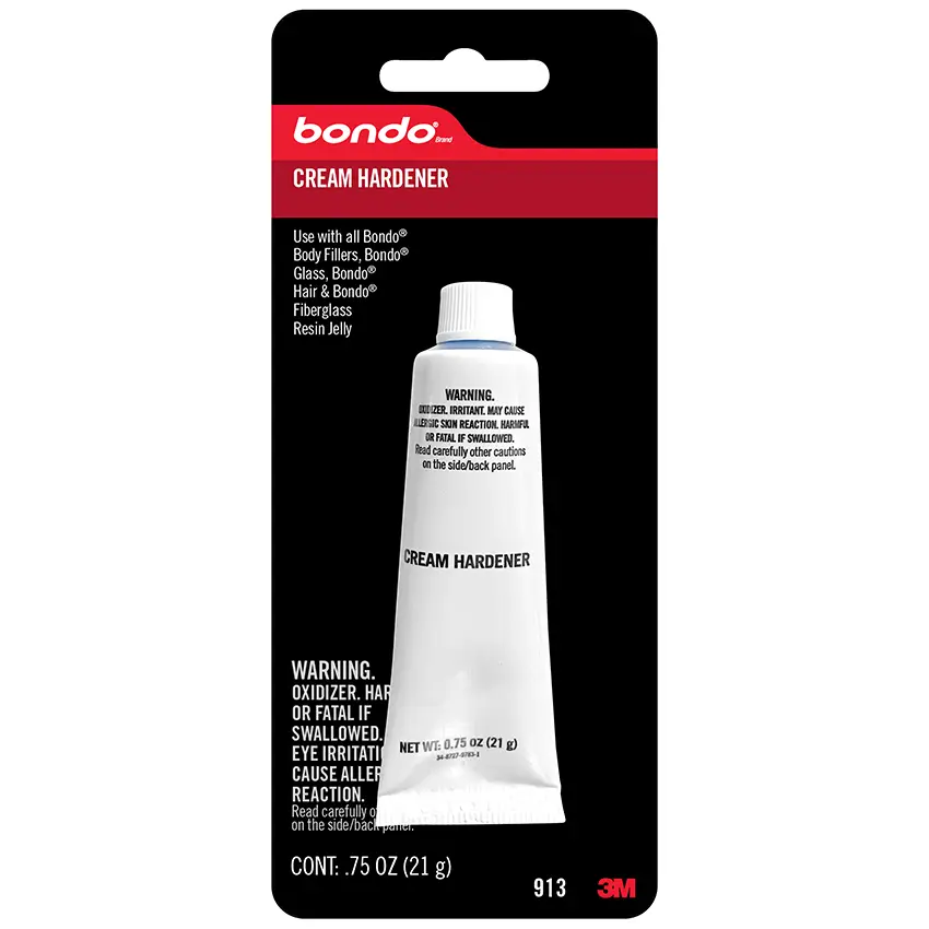 3M Automotive Bondo Red Cream Hardener, 00913, .75 oz, 1 Tube
