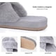 thumbnail image 3 of Pantuflas Bluelander, Unisex, Talla 23, Antideslizantes para Uso Interno y Externo, Gris, 3 of 5