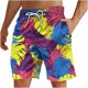 thumbnail image 1 of Pantalones Cortos Casuales de los Hombres Impresos Pantalones de Playa con Cordón de Bolsillo Deportivos, Poliéster Ligero para Primavera Verano Al Aire Libre Y Diario, 1 of 8
