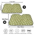 thumbnail image 3 of Kdxio Daisies Flowers Print Windshield Sun Shade,UV Rays and Sun Heat Protection,Sunshade for Car Windshield,Car Shade Front Windshield -, 3 of 6