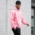 thumbnail image 4 of LRGSHF Oversized Hoodies for Men Plus‑Size Cotton‑Fleece Hooded Sweatshirt, Vintage Drawstring Fall‑Winter Running Top, Relaxed‑Fit Street‑Wear Warm Athletic Pullover, 4 of 6