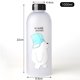 thumbnail image 3 of Botellas de agua Lindo oso panda Taza 1000ml Con pajita Transparente Botella de agua de dibujos animados Utensilios para beber Esmerilado A prueba de fugas Coctelera de proteínas, 3 of 5