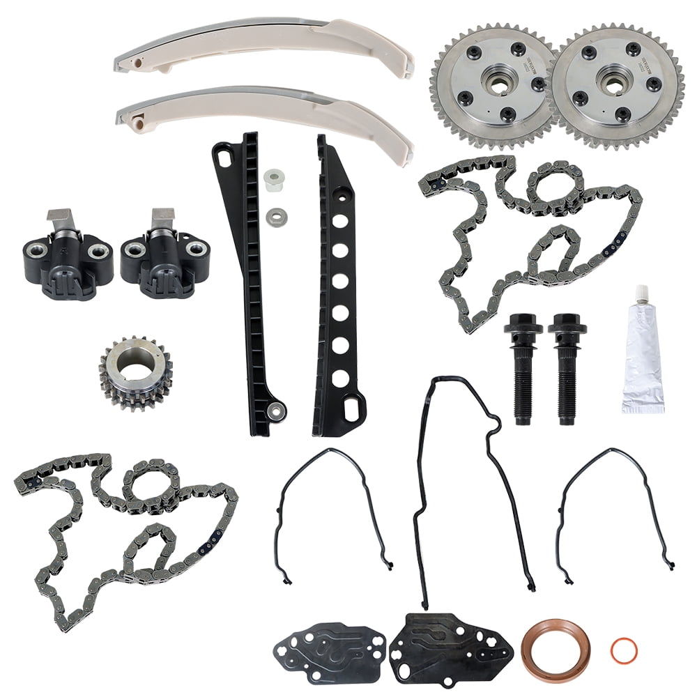 LABLT Timing Chain Kit Cam Phasers Replacement for Ford Expedition F150