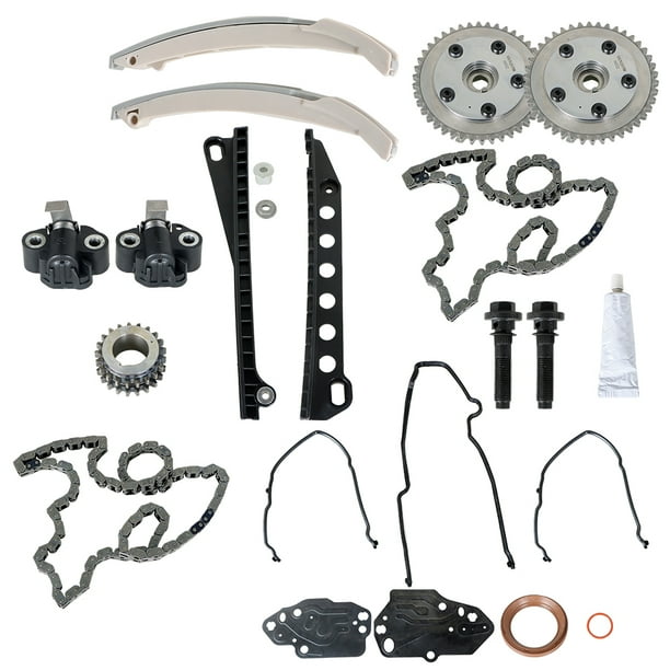 LABLT Timing Chain Kit Cam Phasers Replacement for Ford Expedition F150