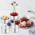 thumbnail image 5 of Yirtree 2.5 Inch Cake Pan, 5 Pcs Layer Baking Round Cake Pans Set Stainless Steel, For Baking Steaming Serving, Mirror Finish & Dishwasher Safe, 5 of 8