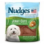 Nudges Health and Wellness Chicken Jerky Dog Treats, 5 Oz
