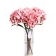 thumbnail image 1 of Daboolka Ramo de hortensias artificiales, flores de seda, boda, fiesta nupcial, decoración del hogar (rosa oscuro), 1 of 2