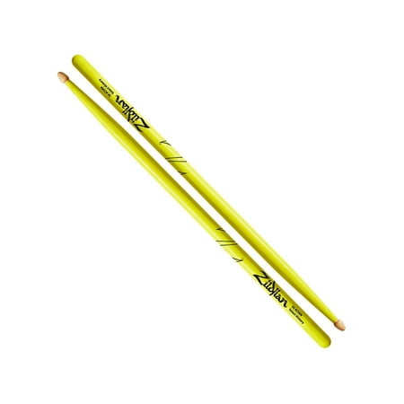 Zildjian Hickory Series 5A Acorn Wood Neon Yellow