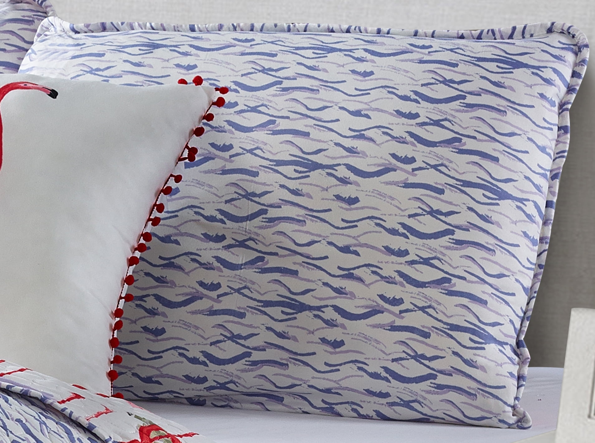 Harper Lane Fancy Flamingo 3-Piece Quilt Set Twin