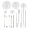 thumbnail image 2 of NARABB 15 Pcs Moules à Sphères Époxy Ronds Outils de Bougie en Résine - Moules en Silicone en Liquidation, 2 of 9