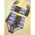 thumbnail image 2 of Women Swimwear High Waisted Bikinis Bathing Suits Sexy Bikini Set, 2 of 3