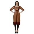 thumbnail image 3 of Moomaya Designer Straight Kurti For Women Printed Indian Tunic Top Long Kurta, 3 of 6