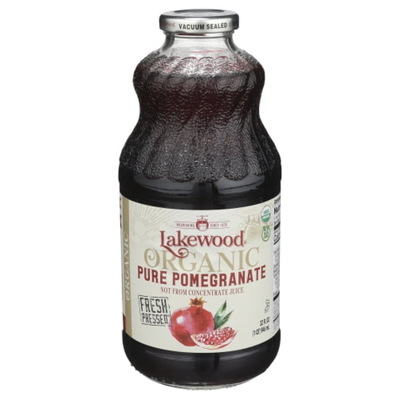 (Pack of 6) Lakewood Pomegranate Pure Juice 32 fl oz