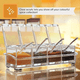 thumbnail image 2 of 4 Piezas Especieros Salsera Organizador Azucarero Cocina TRANSPARENTE, 2 of 5
