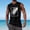 Black, variant on BRGZLK Mens Tank Tops Pullover Casual Sports Beach Summer Round Neck Sleeveless Shirts Hawaiian Print Vacation Tanks Muscle Gym Tank Top