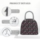 thumbnail image 4 of Balery Daisies Flowers Bolsa de Almuerzo para Mujeres, Caja de Almuerzo, Bolsa de Almuerzo Pequeña Impermeable, Tote de Almuerzo Reutilizable con Gran Capacidad, 4 of 6