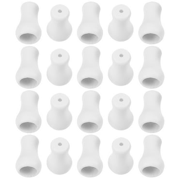 Raindrops Blind Pull Cord Knobs For Curtain Components 20Set 1.0X0.65X0.65In