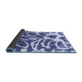 thumbnail image 2 of Ahgly Company Indoor Rectangle Abstract Blue Modern Area Rugs, 8' x 10', 2 of 4