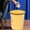 Yellow, variant on FAMTKT Trash Can Portable Hollow Paper Cans and Convenient Lidless Living Room Bedroom Household Plastic Garbage Can
